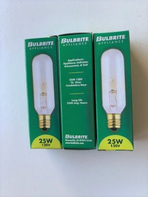 25w 3 Pack Light Bulbs