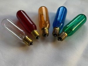 AC-15 Watt 5 Color Bulb Set