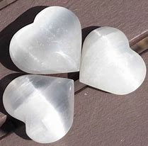 Selenite Hearts